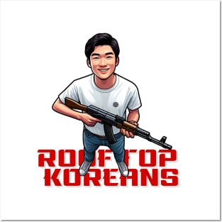 Rooftop Koreans Posters and Art